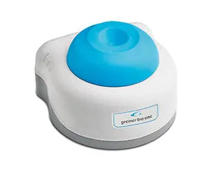 GBO Mini Vortex Mixer with UK plug for laboratory and scientific use, compact device for mixing samples in scientific labs