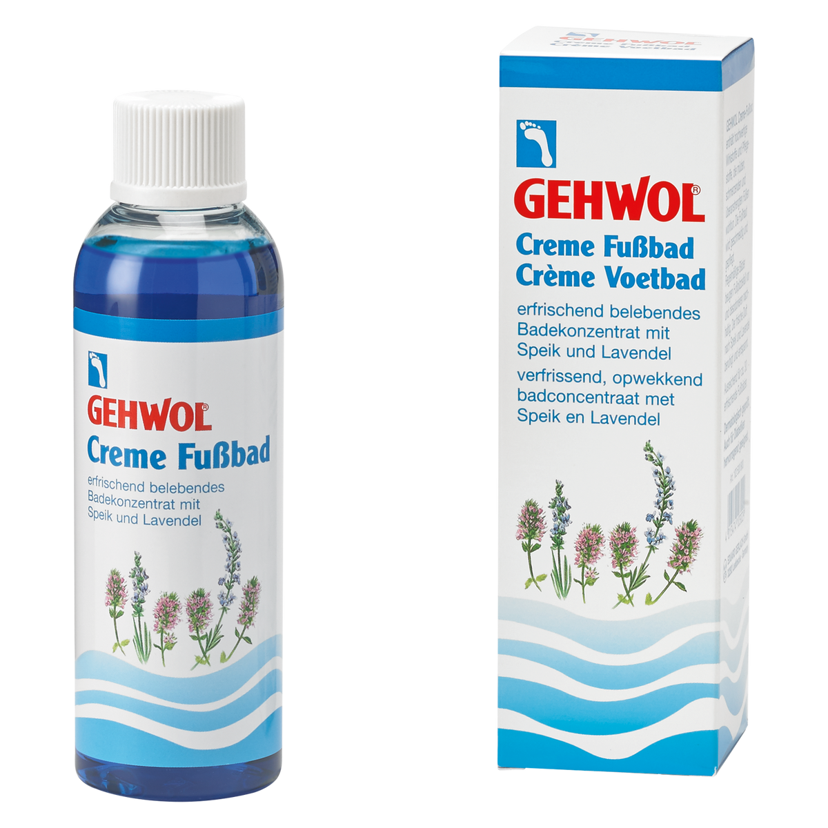 Gehwol Crème Footbath 150ml – Lavender & Primrose Foot Soak Concentrate