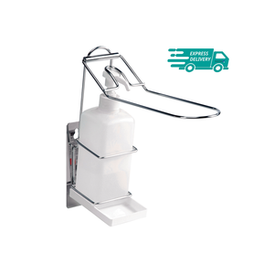 Bristol Maid GH005 stainless steel alcohol gel holder with lever and drip tray, alternative view