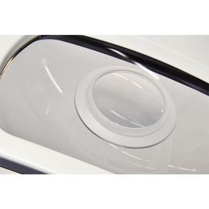 Glamox 10d Suction Lens with adjustable focus and clear glass surface for precise optical performance.