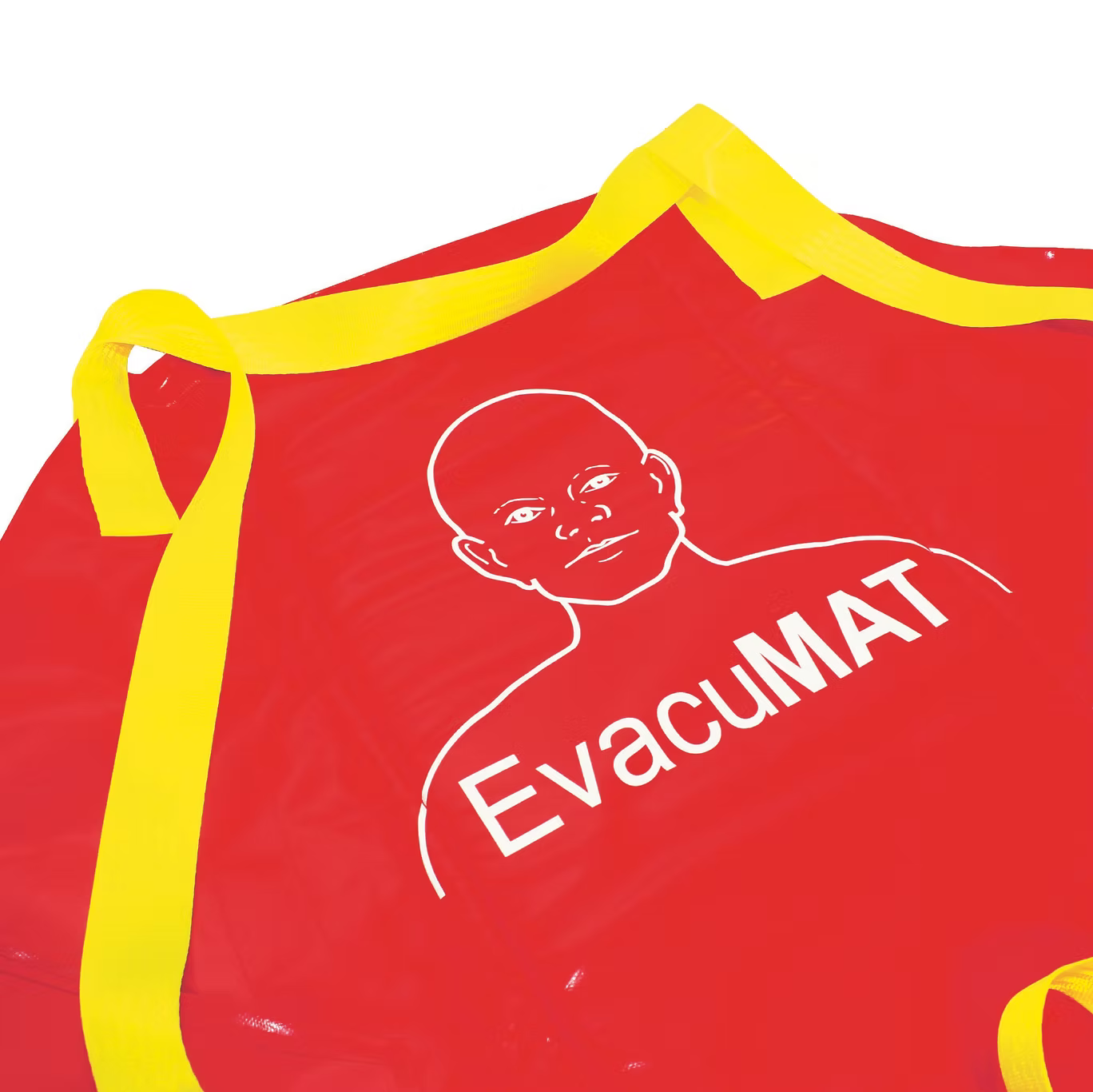 Globex GEM1 GLOBEX EvacMat evacuation stretcher with adjustable straps and padded surface for emergency patient transport.