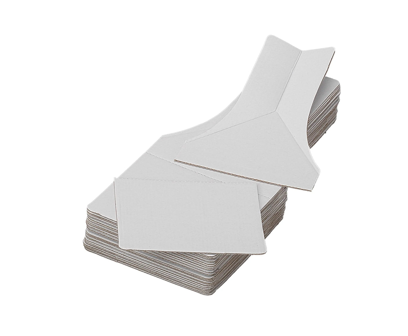 GV Health cardboard scoop and scraper with a sturdy handle, ideal for cleaning and scraping tasks.
