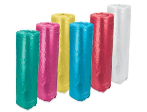 White latex-free healthcare apron roll by GV Health, shown in a roll of 200, ideal for medical and healthcare use