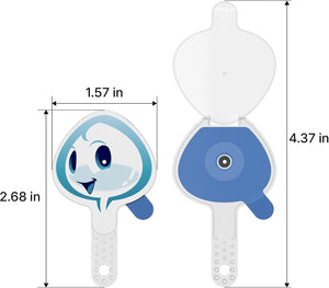 Hagobogo male fertility observation microscopes, 2-pack, single-use motility viewers for at-home sperm analysis and wellness.