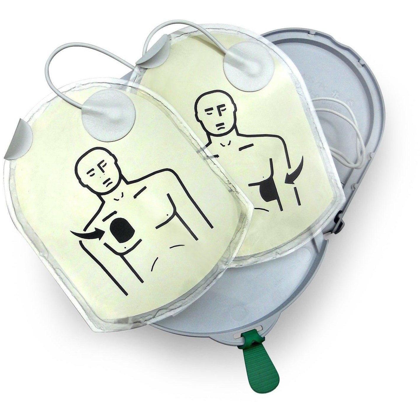HeartSine Samaritan adult AED Pad-Pak with electrode pads and battery for automated external defibrillator use