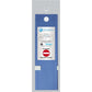 Fantex Disposable Antimicrobial Hospital Curtain - C-Fit - 4.5m x 2m