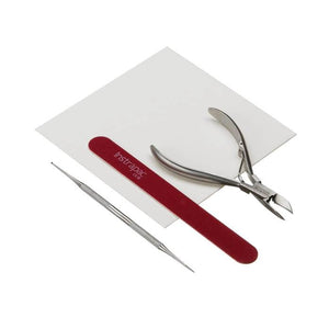 Instrapac Podiatry Assistants Emery Pack with fine curved roller spring for foot care and podiatry treatment.