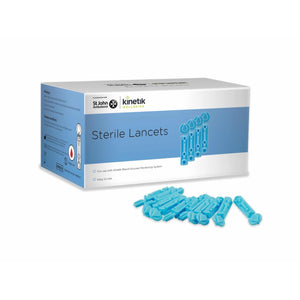 Kinetik Wellbeing Lancets for Kinetik Blood Glucose Monitoring System - Box Of 300