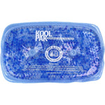 Koolpak KoolBead reusable hot and cold pack, 12.5 x 21cm, 200g, flexible gel pack for pain relief and therapy.