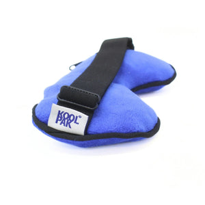 Koolpak hot and cold eye mask filled with silica beads for warm or cooling eye therapy