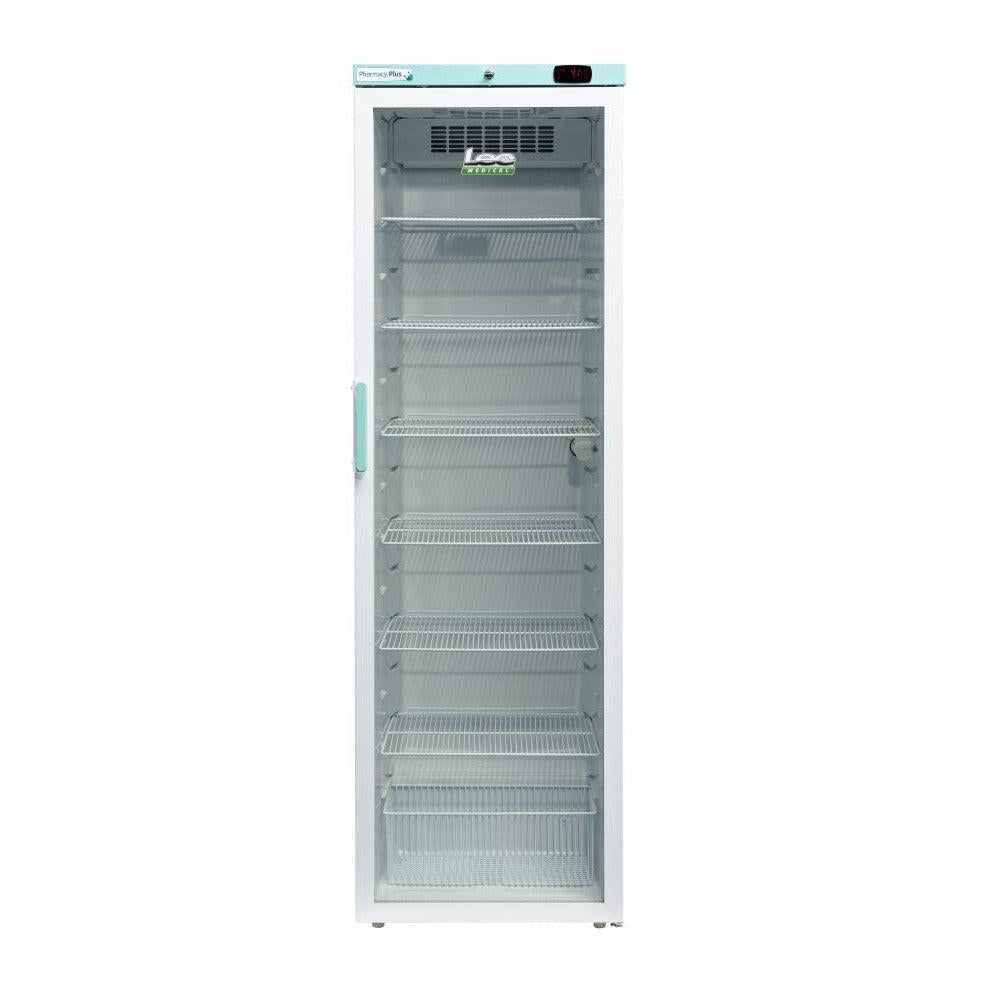 Lec Fridge 400L - Pharmacy Refrigerator - Freestanding Glass Door - Bluetooth PPGR400BT