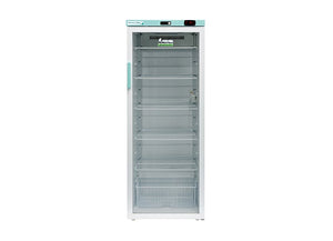 LEC Pharmacy Plus 310L glass door fridge