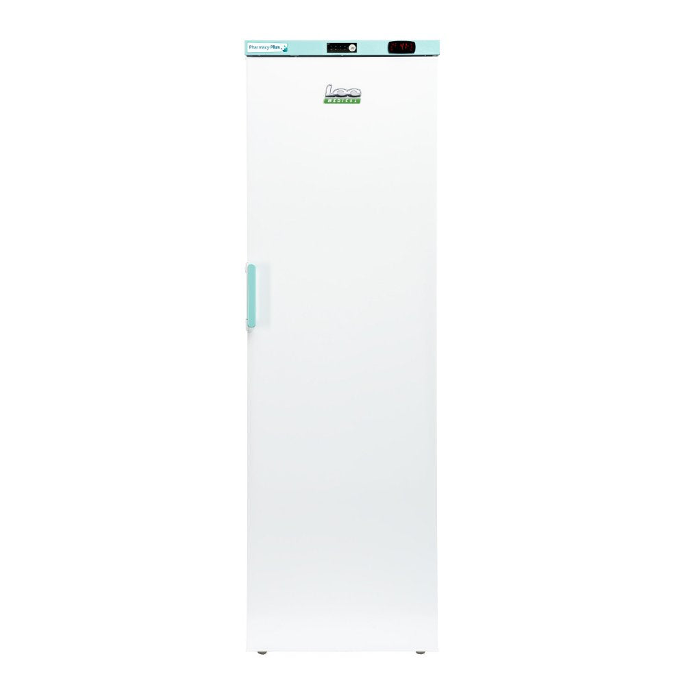 LEC Pharmacy Plus 400L solid door fridge