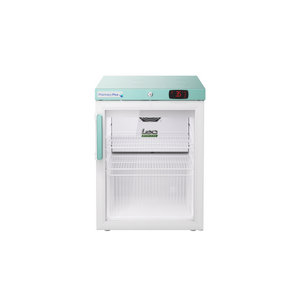 LEC Pharmacy Plus 80L glass door fridge