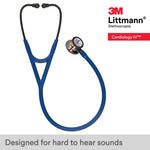 Littmann Cardiology IV Satin Navy Blue Rainbow 6242C stethoscope