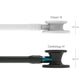 Littmann Cardiology IV Diagnostic Stethoscope: Black & Black - Blue Stem 6201