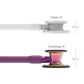 Littmann Cardiology IV Diagnostic Stethoscope: Rainbow & Plum - Violet Stem 6205