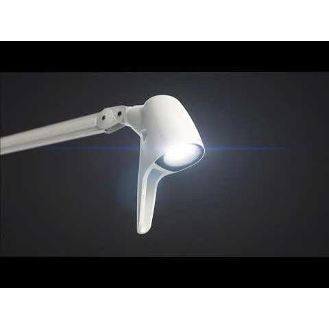Luxo Carelite LED Generation II bedhead light with dimmable night-watch feature and SteriTouch® in white, 115mm size