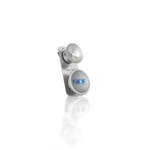 MDF Pediatric attachment with clip for ProCardial stainless steel stethoscope, designed for pediatric auscultation.