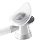 MDF Instruments Puresona® single-use diaphragm for stethoscope, black rubber medical accessory, close-up view.