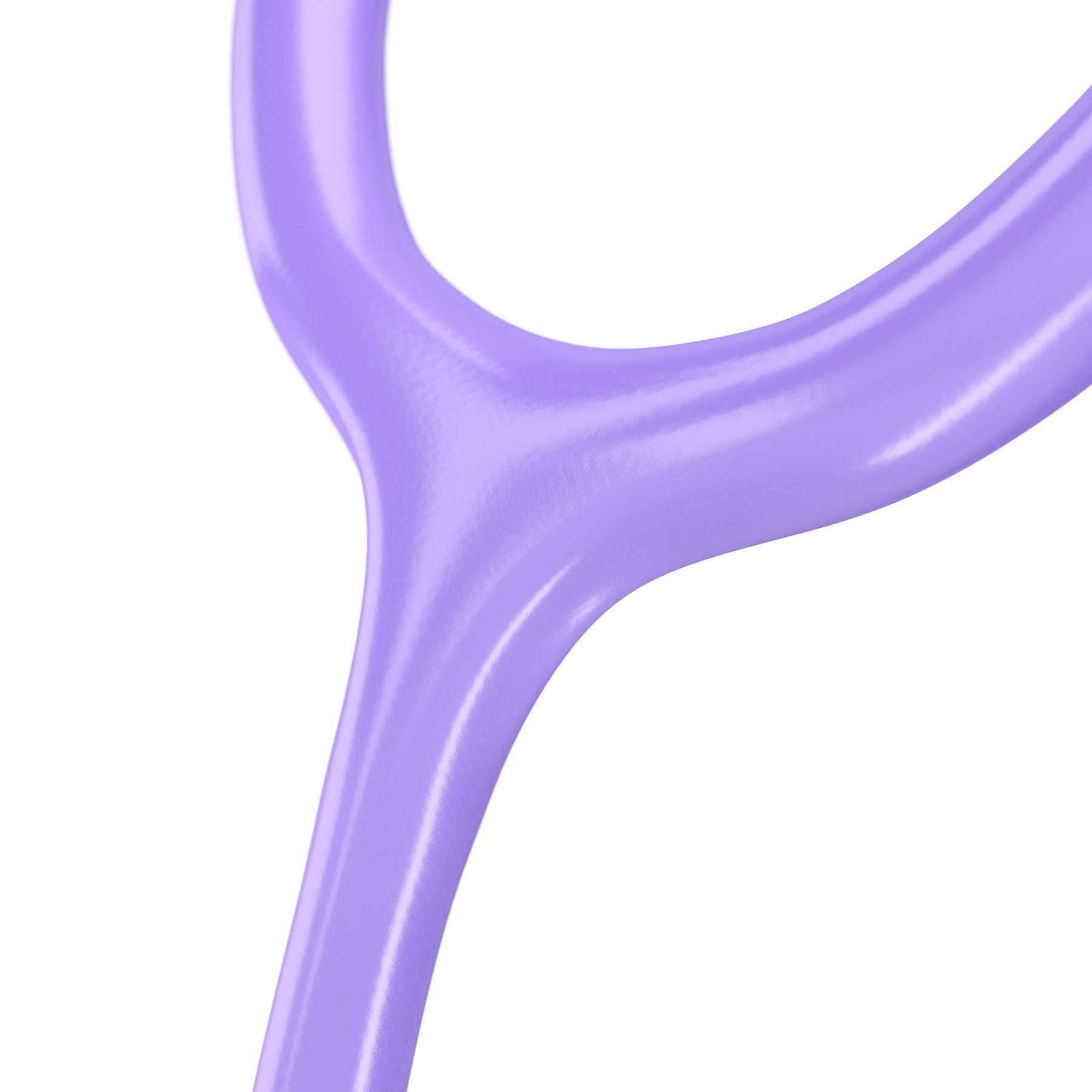 MDF Instruments Acoustica Pink Stethoscope with Pinkalloy chest piece and light purple tubing for medical use.