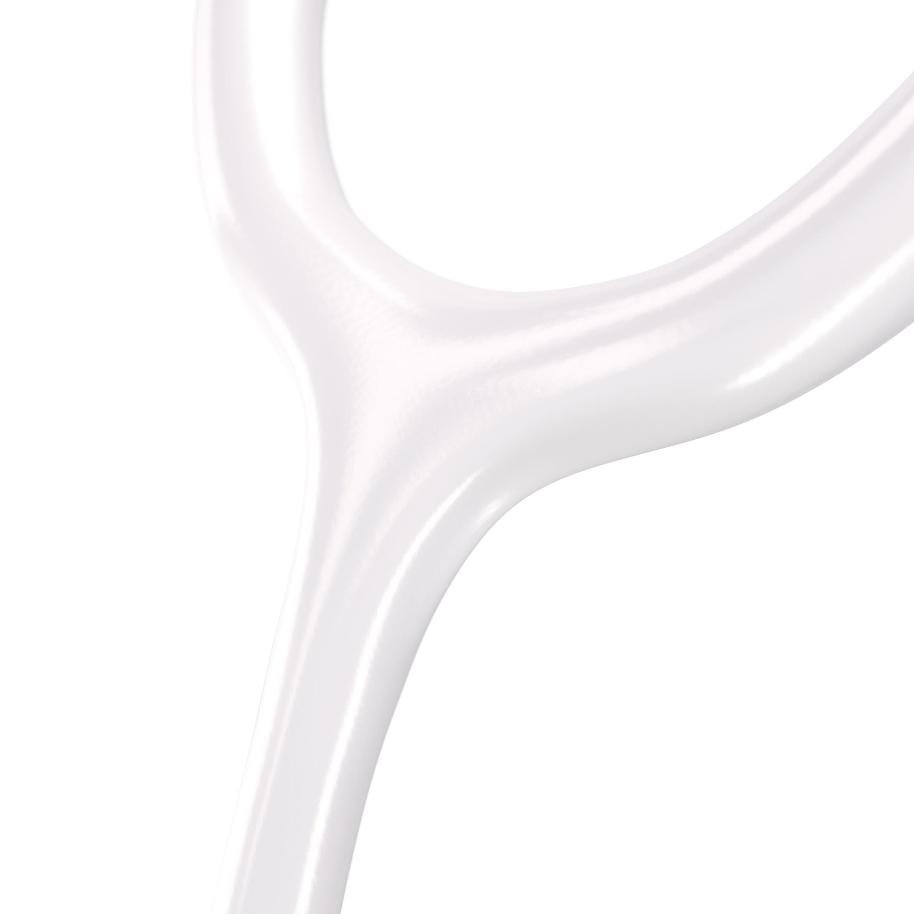 MDF Instruments Acoustica Pink Stethoscope with pink and white tubing, designed for medical professionals.