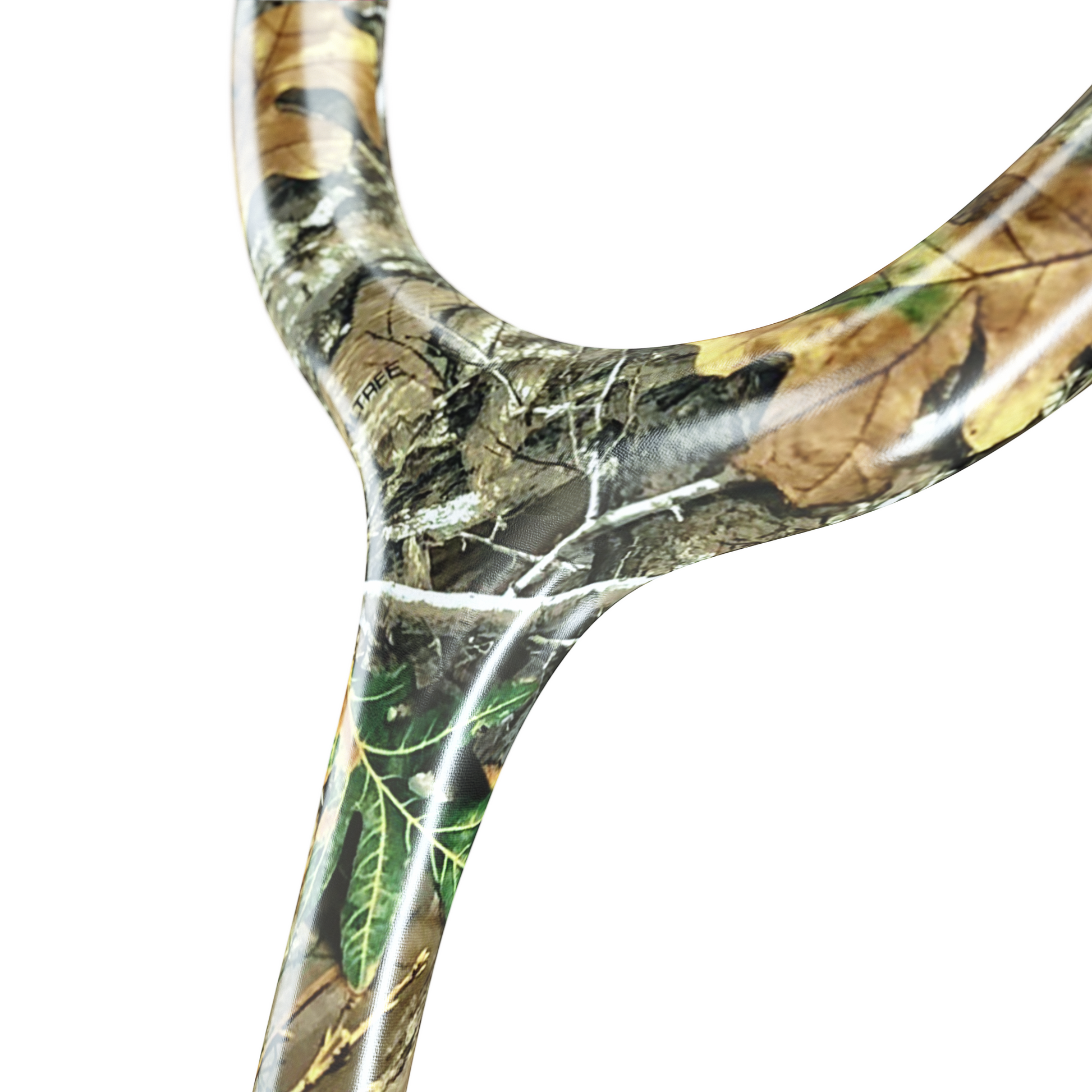 MD One® Adult Stethoscope in Realtree Edge camouflage pattern by MDF Instruments, showing the chestpiece and tubing.