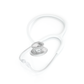 White MD One® adult stethoscope by MDF Instruments with flexible tubing and chest piece for medical examinations.