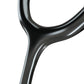 MDF Instruments MD One Epoch Titanium adult stethoscope with black tubing and rose gold accents, shown in close-up.