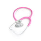 Fuchsia MD One Epoch Titanium adult stethoscope with flexible tubing and dual head chest piece by MDF Instruments.