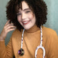 MDF Instruments MD One Epoch Titanium adult stethoscope with Paws design and travel case, featuring a sleek, durable stethoscope in natural view.