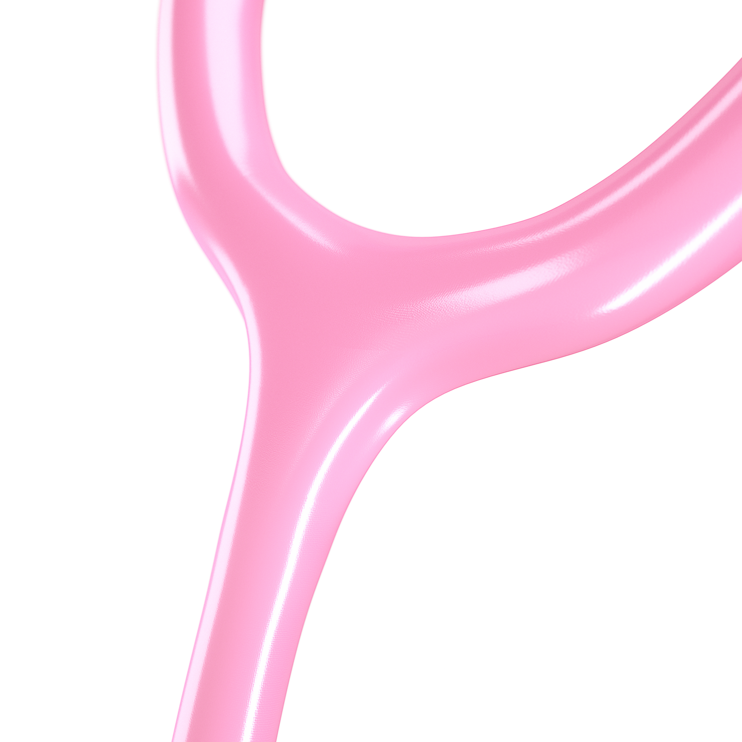 Pink MD One® Epoch® Titanium adult stethoscope by MDF Instruments, featuring a sleek design and durable tubing.