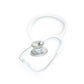 White MD One® Epoch® Titanium adult stethoscope by MDF Instruments with dual head and flexible tubing.