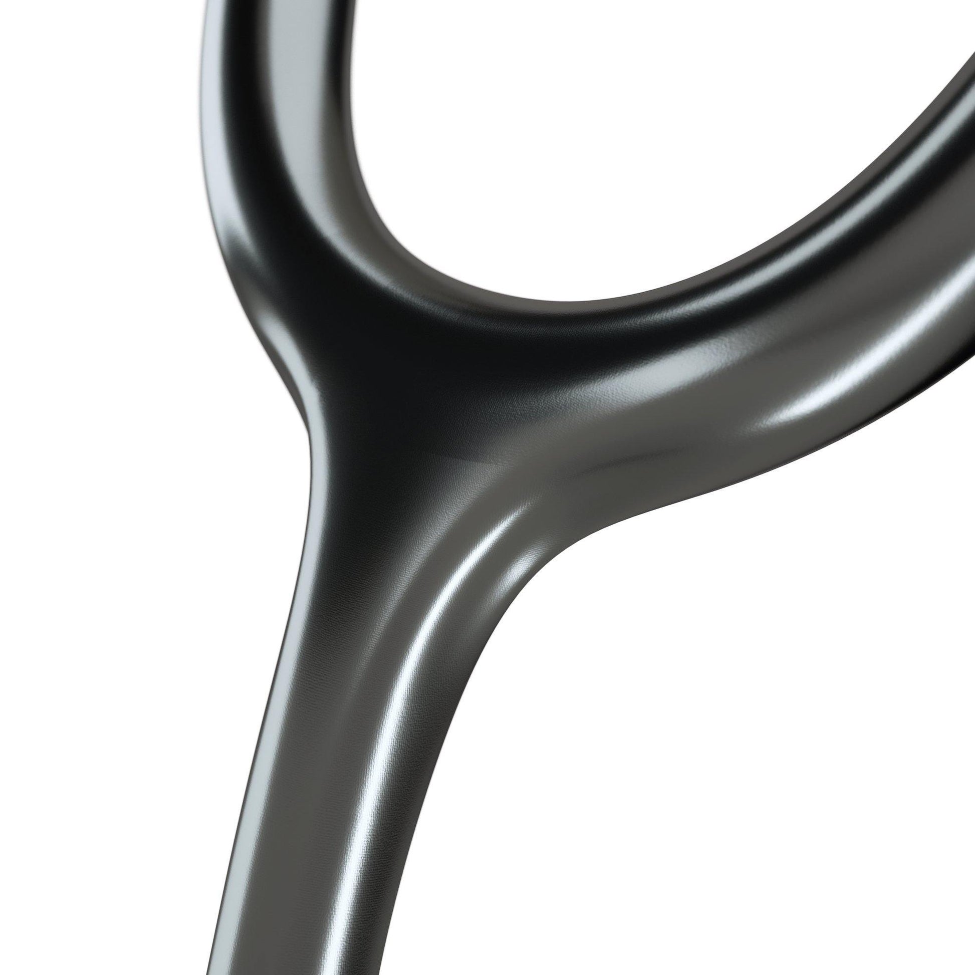 Black and gold ProCardial adult cardiology stethoscope by MDF Instruments with dual-head chestpiece and adjustable binaurals.