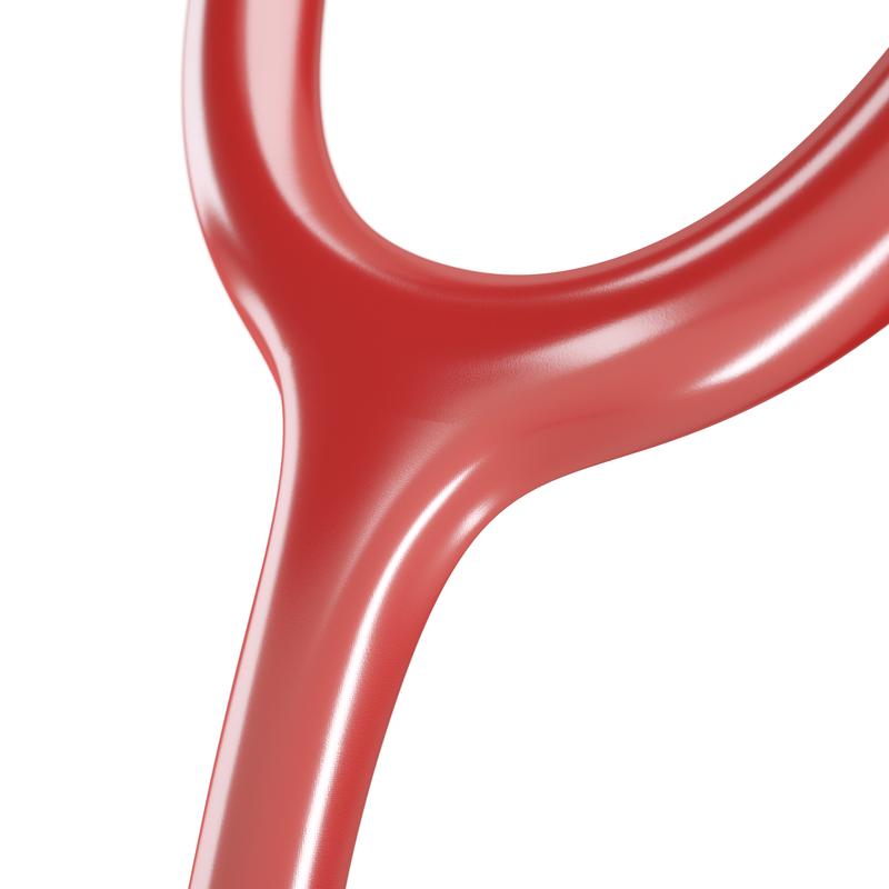 MDF Instruments ProCardial adult and pediatric cardiology stethoscope in burgundy with dual-head chest piece and flexible tubing.