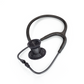 ProCardial titanium adult cardiology stethoscope in black glitter with blackOut tubing and carrying case by MDF Instruments.