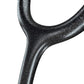Black glitter MDF ProCardial titanium adult cardiology stethoscope with case, featuring dual-head chest piece and ergonomic tubing.