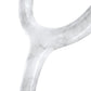 ProCardial Titanium adult cardiology stethoscope with Carrera marble and rose gold tubing, shown with case, by MDF Instruments.