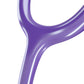 Purple ProCardial titanium adult cardiology stethoscope by MDF Instruments with flexible tubing and dual-head chest piece.