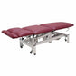 Electric MediPlinth general medical chair with tilting feature, measuring 186×63×91cm, designed for medical examinations and procedures.