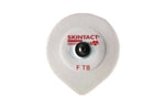 Skintact F-TB ECG electrode with adhesive backing for medical monitoring use