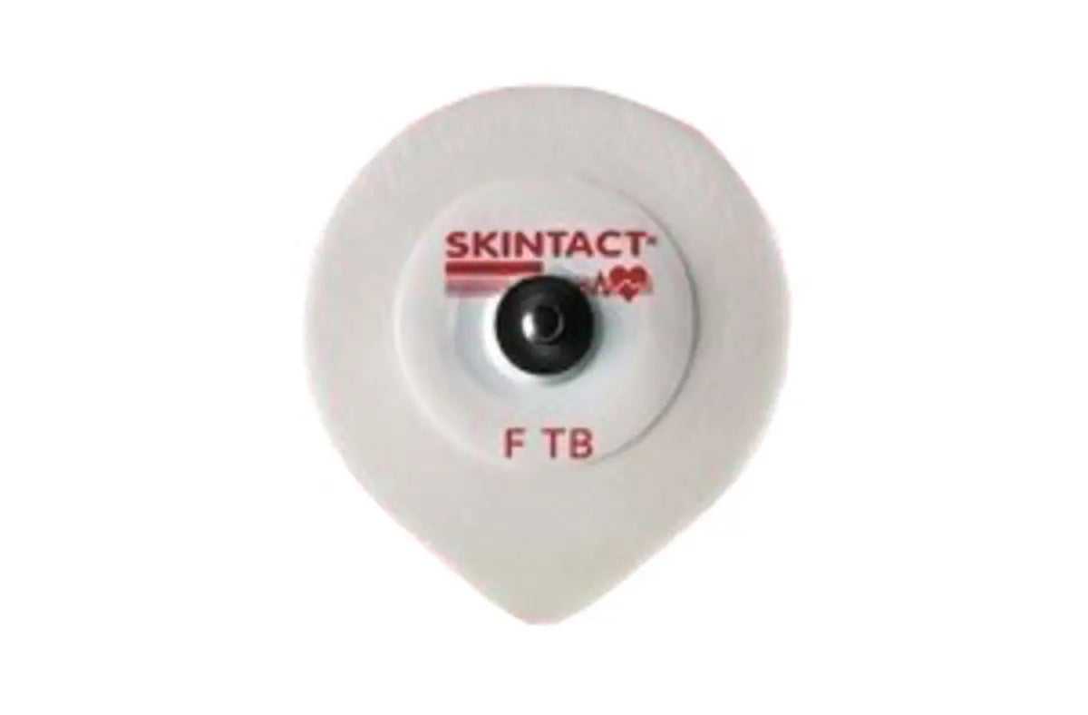 Skintact F-TB ECG electrode with adhesive backing for medical monitoring use