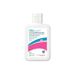 MoInlycke HibiWash antiseptic skin cleansing body wash in 125 ml bottle, shown with label and packaging.