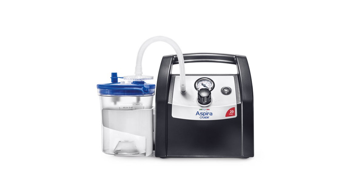Flaem Aspira Plus 20lt Professional Desk Type Suction Unit (AS21P00) Carey Medical