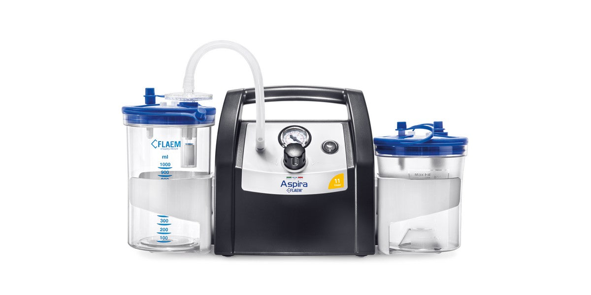 Flaem Aspira 11lt Professional Desk Type Suction Unit (AS12P00) Carey Medical