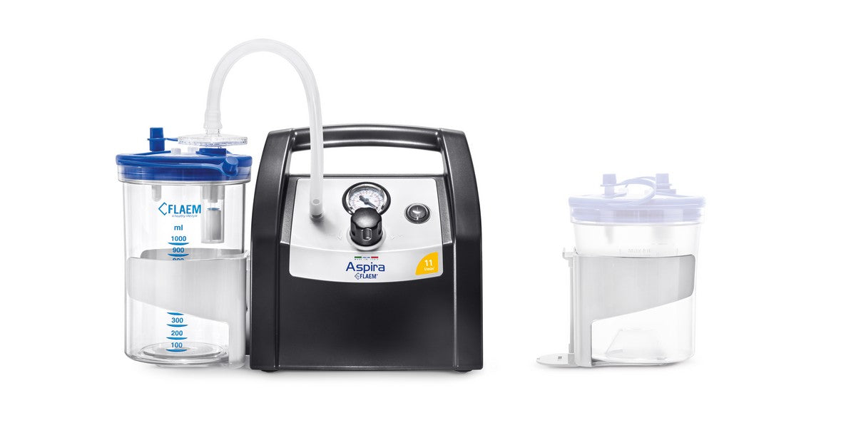 Flaem Aspira 11lt Professional Desk Type Suction Unit (AS12P00) Carey Medical