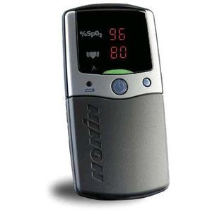 Nonin 2500 PalmSAT handheld pulse oximeter with paediatric infant and neonatal sensors