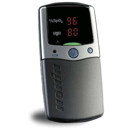 Nonin 2500 PalmSAT handheld pulse oximeter with paediatric infant and neonatal sensors