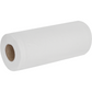 Northwood Essentials white 10-inch 2-ply couch roll, 40m long, 250mm wide, case of 18 rolls, ideal for cleaning and upholstery.