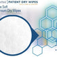 Omnitex patient dry wipes fabric texture and absorbency features